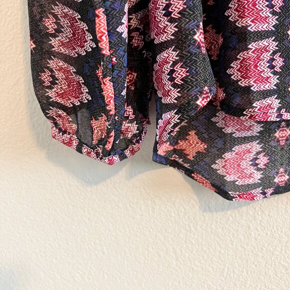 Violet + Claire Sheer Blouse - Sz M (NWT) - Picture 2 of 9